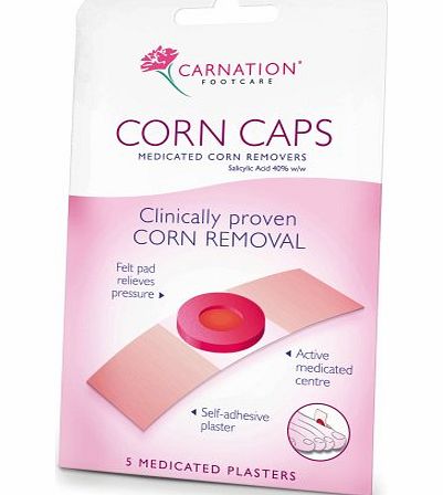 Carnation Corn Caps - 5 Plasters