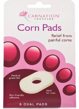 Corn Oval Felt Pads (9)