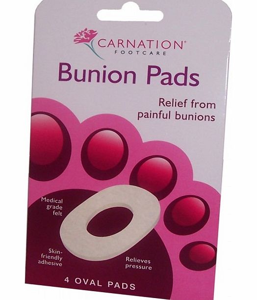 Carnation Foot Care Bunion Pads