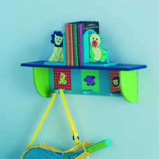 Carnival Wall Shelf Coat Hanger Boys