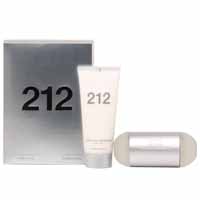 Carolina Herrera 212 - 60ml Eau de Toilette Spray and 100ml