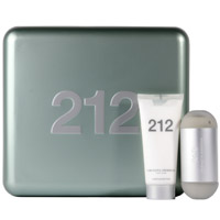 Carolina Herrera 212 60ml Eau de Toilette Spray and 100ml Body
