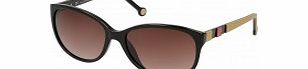 Carolina Herrera Ladies SHE569-700 Black Brown