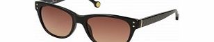 Carolina Herrera Ladies SHE576-700 Black Brown