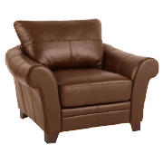 Carolina Leather Armchair, Cognac