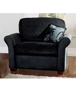 Caroline Cuddle Chair - Black