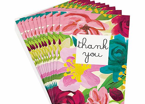 Caroline Gardner Bright Floral Thank You