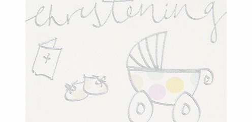 Caroline Gardner Christening Day Card