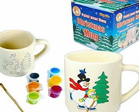 Carousel Paint Your Own Christmas Mug Xmas Craft Activity