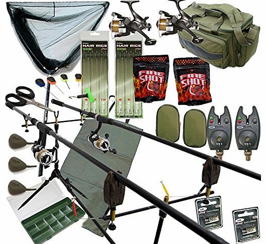 Carp-Corner Complete Carp Fishing Setup Deluxe