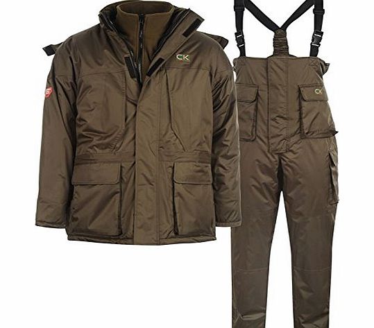 Carp Kinetics Mens Vapatex Suit Set Green L