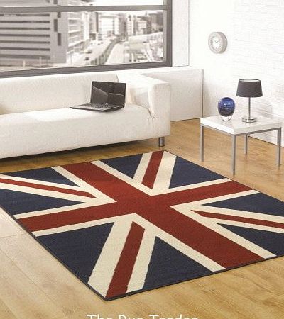 Funky Retro Buckingham Union Jack Rug 120cm x 160cm