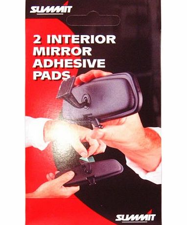 Carpoint 2433998 Interior Mirror Adhesive Pads 2 Pieces SP2