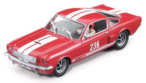 Carrara 25713 Ford Mustang GT 350 Historic Racer Red 1:32nd Scale