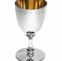 Carrs Silver Wine Goblet Single Goblet