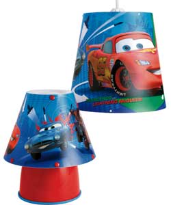 Cars 2 Disney Pixar Cars 2 Kool Lamp and Pendant Set