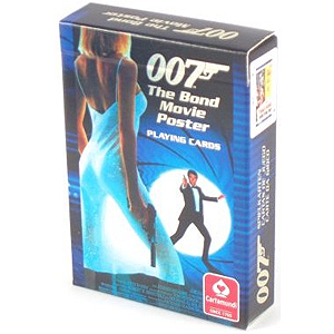 James Bond Movie Poster Card Game