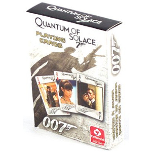 James Bond Quantum Of Solace Playing Cards