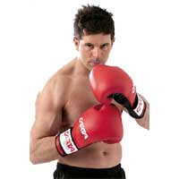 Carta Sport Elasticated Wrist PU Boxing Gloves 14oz