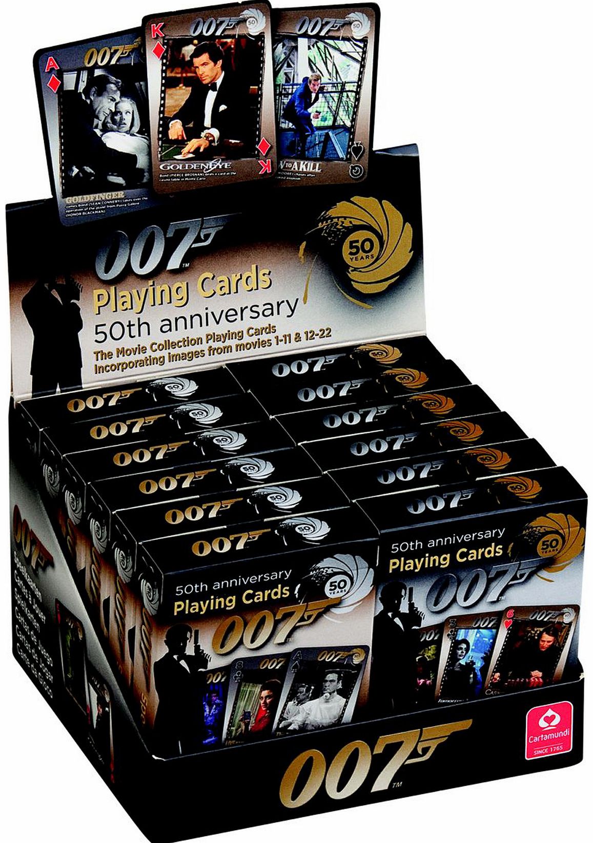 James Bond 50 Year Anniversary Playing Cards