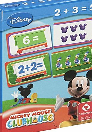 Cartamundi Mickey Mouse Clubhouse Counting Game Disney Learn about sums with Mickey and his friends
