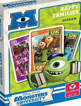 Cartamundi Monster University - Happy Families GameSet