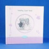 Carte Blanche Greetings Me to You Wedding Guest Book - Pink