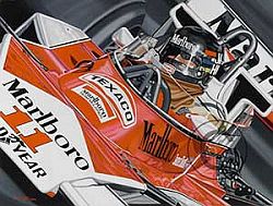 Colin Carter -Remembering James- James Hunt- Japanese G.P. 1976 Ferrari Ltd Ed 100 Giclee Canvas st