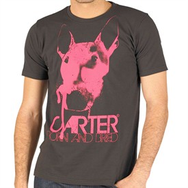 Carter Mens Spray T-Shirt Charcoal