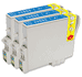 3 x Compatible Cyan Inkjet Cartridges