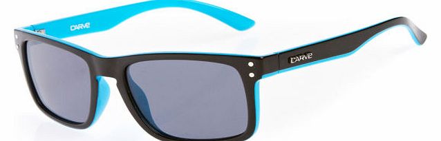 Carve Goblin Sunglasses - Black/Blue Polarized
