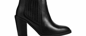 Carvela Kurt Geiger Tally black leather ankle boots