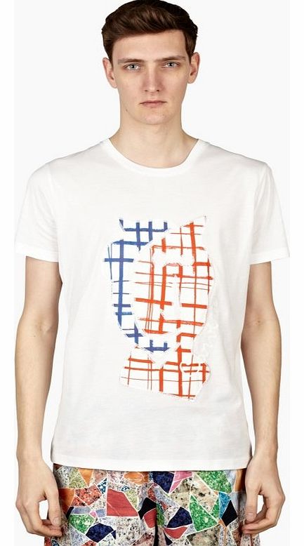 Carven Mens White Vallauris T-Shirt car2012whtm
