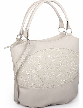 Cut Out Flower Shoulder Bag
