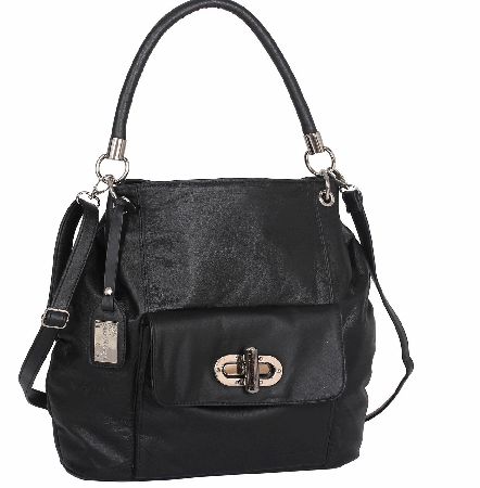 CASA DI BORSE Leather Roll Handle