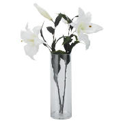 Casablanca Lily Footed Vase