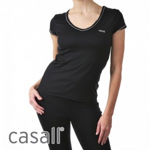 Casall T-Shirts - Casall Essential T-Shirt - Black