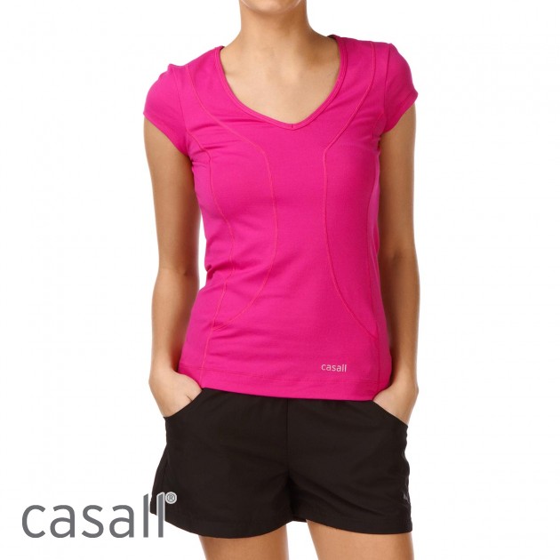 Casall Womens Casall Darting T-Shirt - Star Gazer