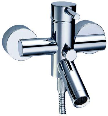 Anglo Solid Brass Single Lever Bath Shower Mixer Low Pressure
