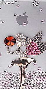 Satellite Angel Jewelry Covered Back Case for iPhone 5/5S