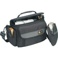 Large Camcorder Bag - Black Nylon