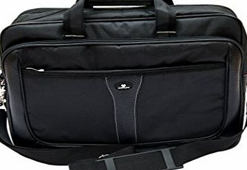 Case4Life Executive 13.3`` to 15.6`` Laptop Carry case shoulder bag for Apple MacBook / Pro / Air 13-Inch   15.6-Inch -Lifetime Guarantee