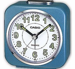 Casio Alarm Clock with Light and Snooze (blue)