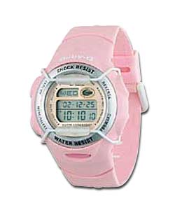 casio Baby-G Baby Pink Strap Watch
