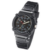 Casio Black Analogue Watch