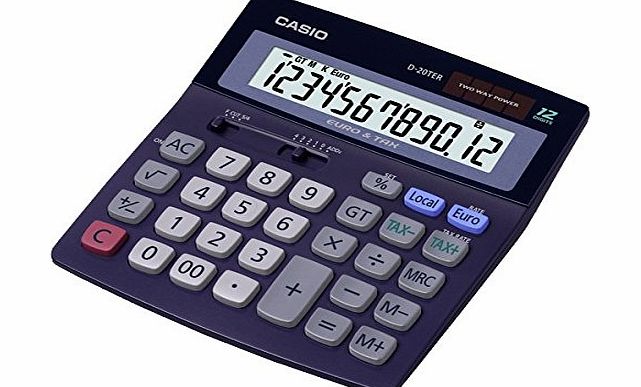 Casio D20TER Desk Calculator