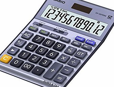 Casio DF-120TERII 12 Digit Tax and Currency Desk Calculator