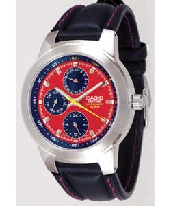 casio Ediface Gents Quartz Multi-Dial Strap Watch