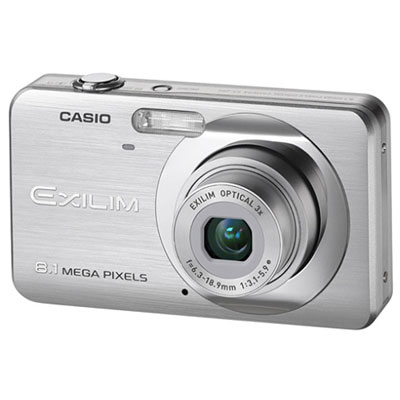 Casio EXILIM EX-Z80 Silver Compact Camera