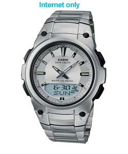 casio Gents Dual Region Wave Ceptor Combination Watch